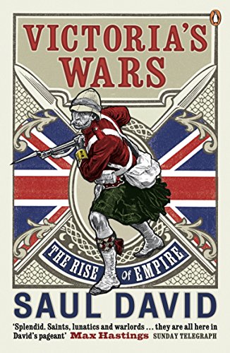 Book cover: "Victoria's Wars" depicts a soldier against a Union Jack.