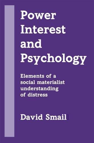 Purple book cover with white text: "Power, Interest and Psychology" by David Smail.