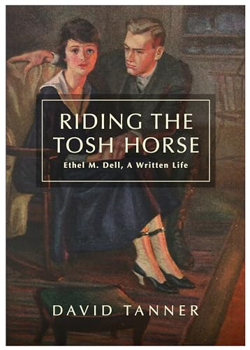 Book cover depicting a woman and man, titled “Riding The Tosh Horse.”