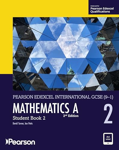 Mathematics textbook cover with geometric pattern and city reflection.