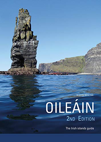 Book cover showing a tall sea stack rising from the ocean near cliffs.