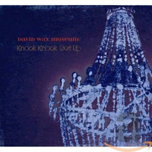 CD cover for David Wax Museum’s “Knock Knock Get Up” featuring a chandelier.
