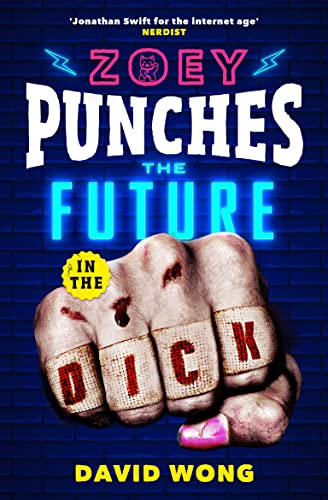 Book cover: a fist with knuckles spelling "DICK" against a brick wall.