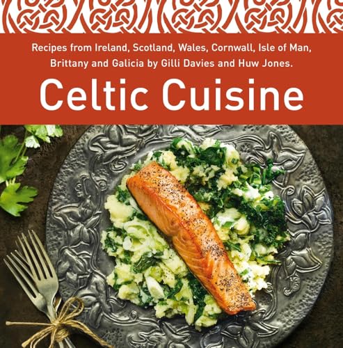Cookbook cover featuring salmon with mashed potatoes and greens.