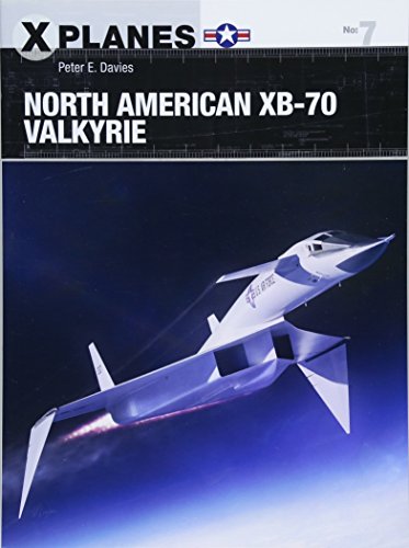 Book cover featuring a white, delta-winged North American XB-70 Valkyrie aircraft.