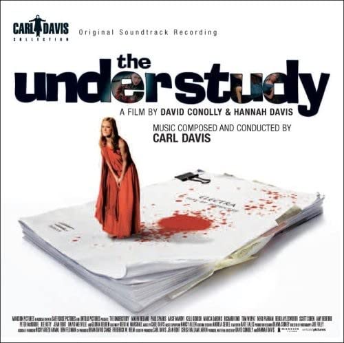 CD cover for "The Understudy" soundtrack by Carl Davis, with film imagery.