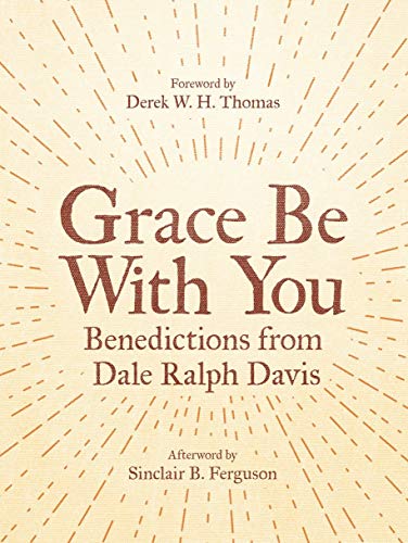 Book cover: "Grace Be With You" with radiating lines and red text.