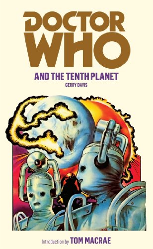 Doctor Who book cover featuring Cybermen and a swirling planet.