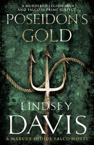 Book cover: “Poseidon’s Gold” with a trident and rope imagery.