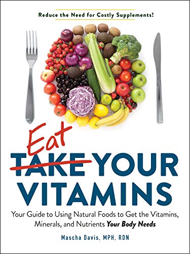 Book cover featuring colorful fruits and vegetables around bold text.