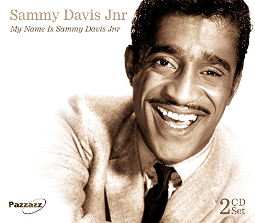 Sammy Davis Jr. smiling portrait on a 2CD set album cover.