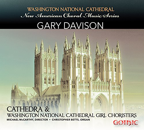 CD cover featuring the Washington National Cathedral with text for Gary Davison.