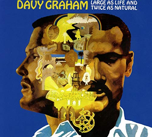 Album cover for Davy Graham’s “Large As Life And Twice As Natural.”