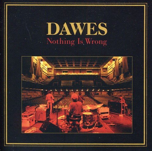Dawes album cover: band onstage in a large, empty theater.