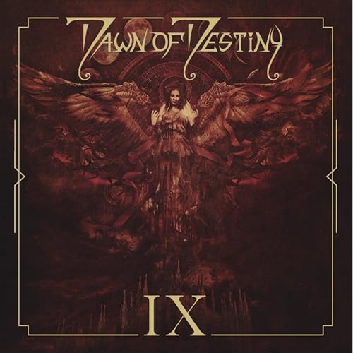 CD cover art: winged figure amidst dark, swirling smoke and ruins.