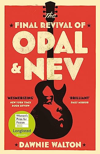 Book cover with red background, guitar silhouette, and large title text.