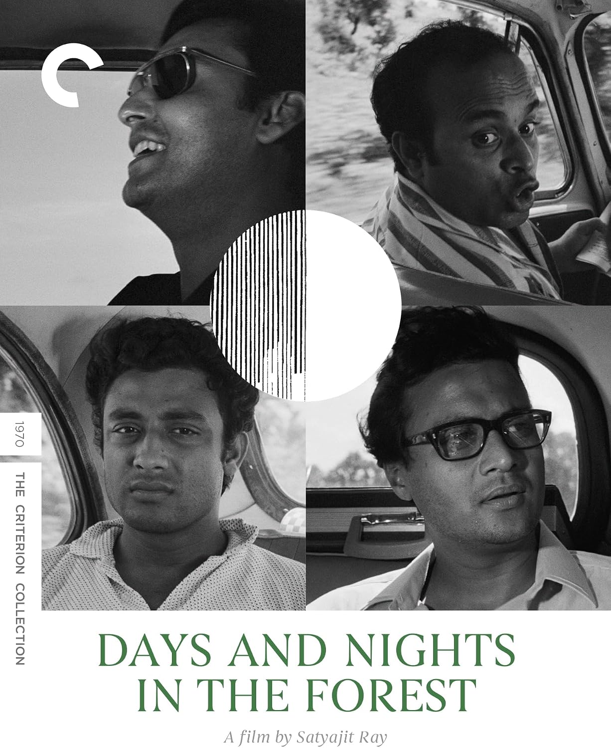 Film cover featuring a split portrait of a man with dark hair and glasses.