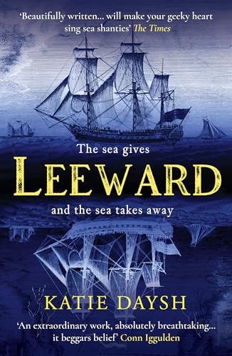 Book cover featuring a sailing ship above and its inverted reflection below on blue.