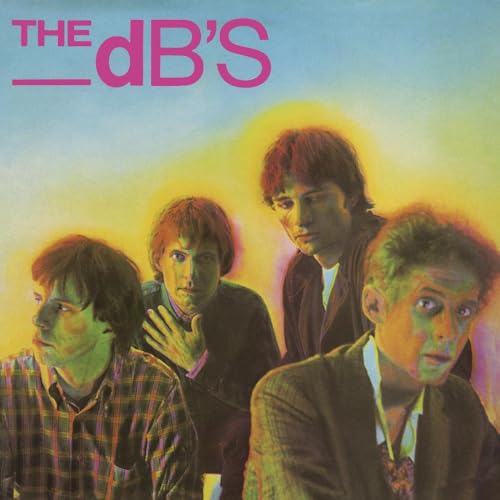 Album cover for The dBās āStands For Decibelsā featuring four men.