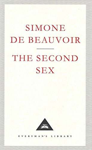 Book cover: "The Second Sex" by Simone de Beauvoir, Everyman's Library.