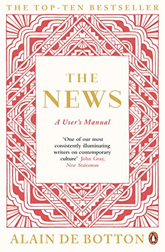 Book cover: "The News: A User's Manual" by Alain de Botton.
