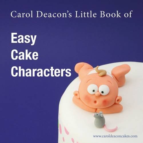 Book cover featuring a fondant baby character and a small mouse on a cake.