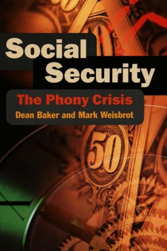 Book cover: “Social Security: The Phony Crisis” with money imagery.