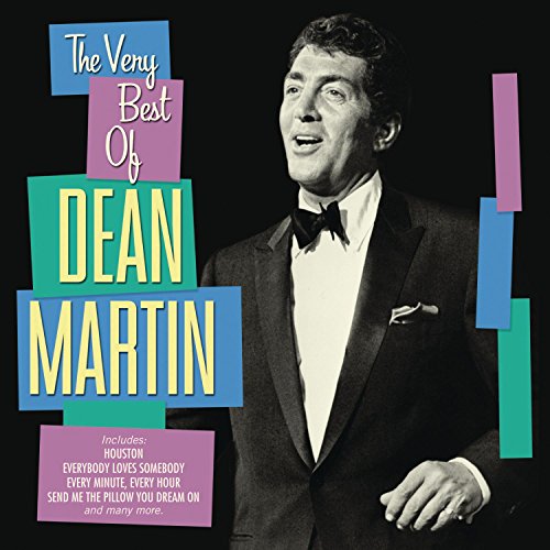 CD cover for “The Very Best Of Dean Martin” featuring a portrait of the singer.