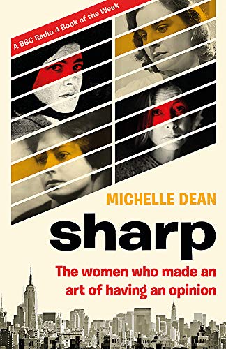 Book cover with portraits of women and a New York City skyline.