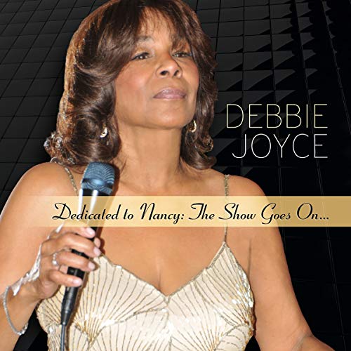 Debbie Joyce album cover featuring a portrait of the singer with a microphone.