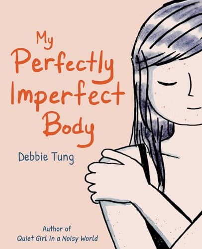 Book cover with a woman's body illustration, imperfectly drawn, with positive affirming title text.