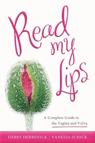 Book cover with pink text and a floral illustration, titled “Read My Lips.”