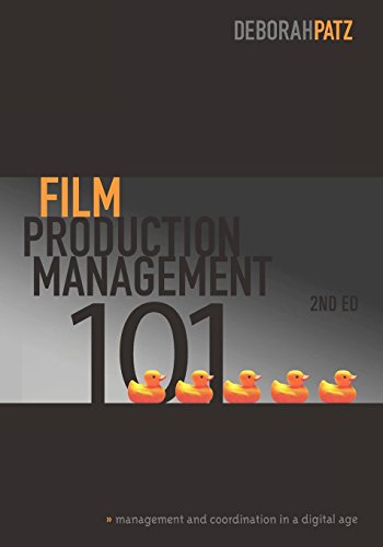 Book cover for Film Production Management 101 featuring five rubber ducks in a row.