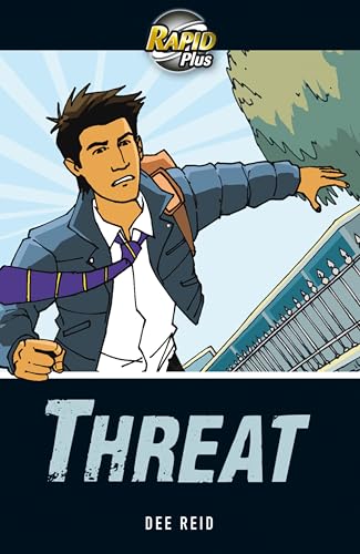 Book cover: illustrated man reaching out, large text “THREAT” below.