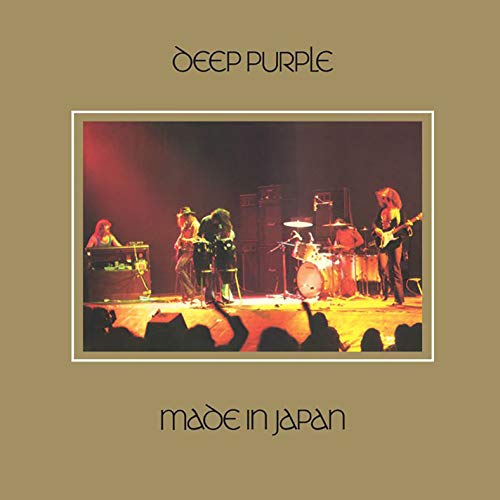 Deep Purpleās āMade in Japanā album cover featuring a live band performance.