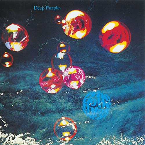Album cover for Deep Purple’s “Who Do We Think We Are” with colorful bubbles.