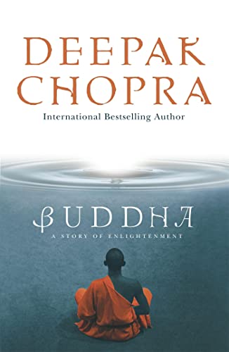 Book cover: "Buddha" by Deepak Chopra, featuring a meditating figure.