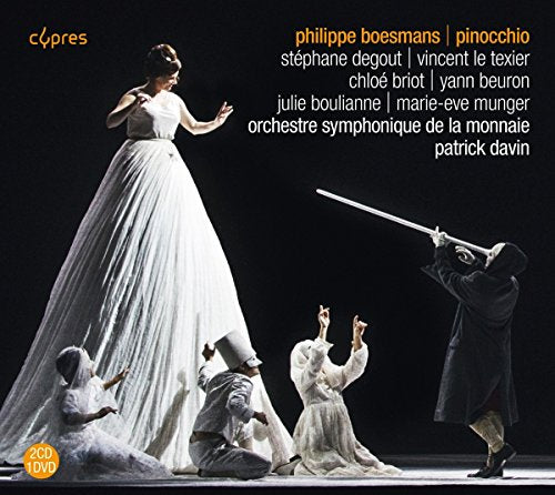 CD cover: opera scene with performers in costume, dramatic lighting.