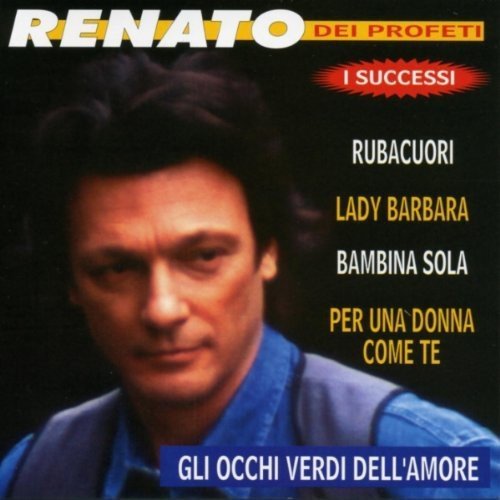 CD cover for Renato dei Profeti’s “I Successi” featuring a portrait.