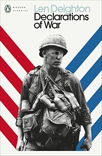 Book cover: "Declarations of War" featuring a soldier in halftone.