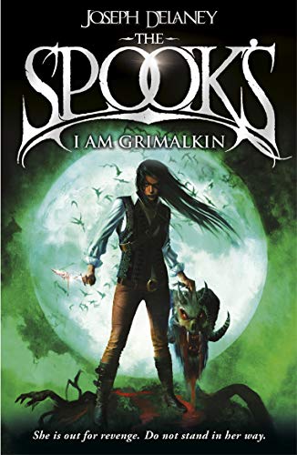 Book cover featuring a woman with a creature under a full moon.