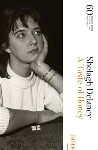 Book cover featuring a black and white portrait of Shelagh Delaney.