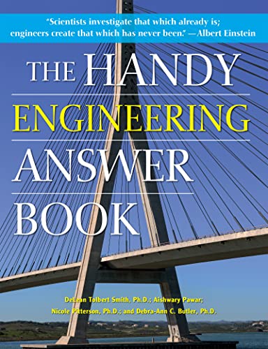 Book cover: “The Handy Engineering Answer Book” with a bridge image.