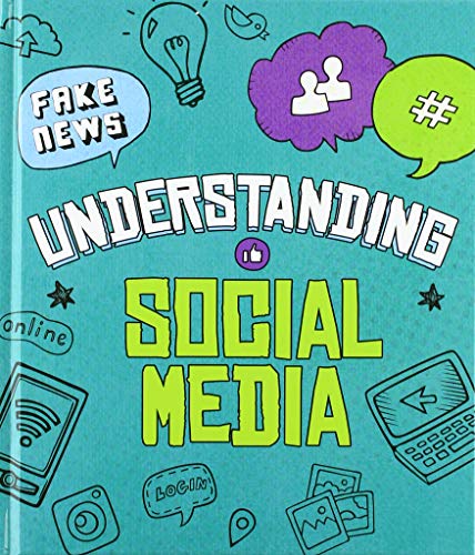 Book cover with "Understanding Social Media" text and related doodles.