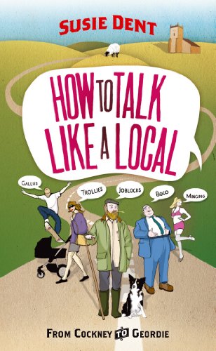 Book cover: “How to Talk Like a Local” with illustrated people and landscape.