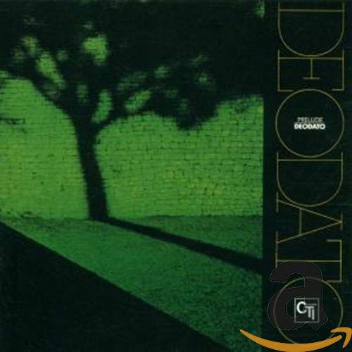 CD cover for Deodato’s “Prelude” featuring a green landscape and bold text.