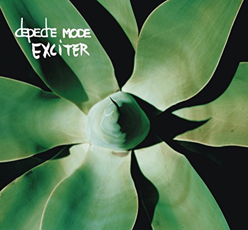 Depeche Mode "Exciter" CD cover: close-up of a green succulent plant.