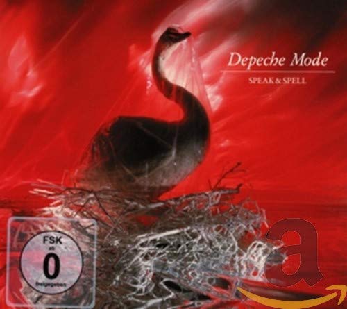 Depeche Mode Speak and Spell album cover featuring a swan in a nest.