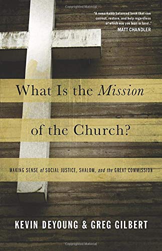 Book cover with a wooden cross and title: "What Is the Mission of the Church?