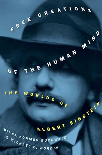 Book cover featuring a portrait of Albert Einstein in a hat.